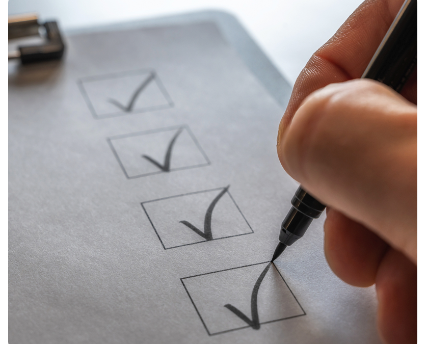 Get Your Print Right! Have a Checklist